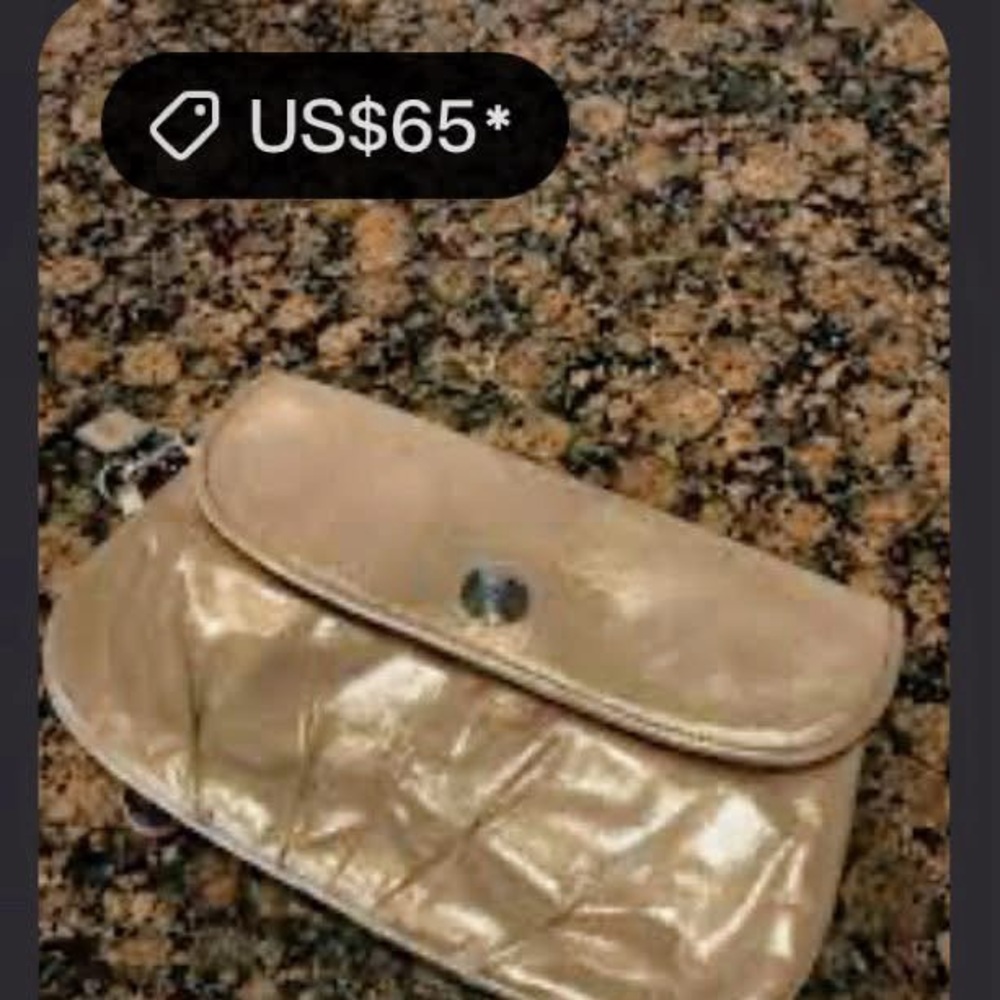 Vintage Y2K Coach Gold Women's Clutch wallet Bag ❌70% OFF SALE❌ - Picture 3 of 10